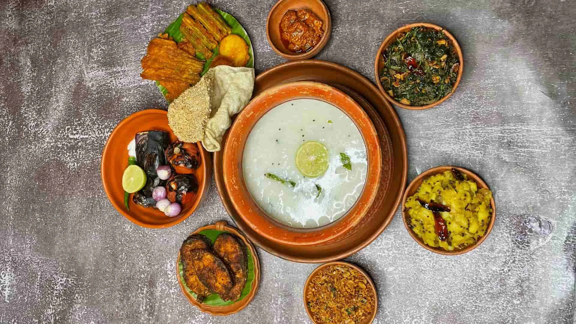 Pakhala Bhata - fermented rice dish of Odisha